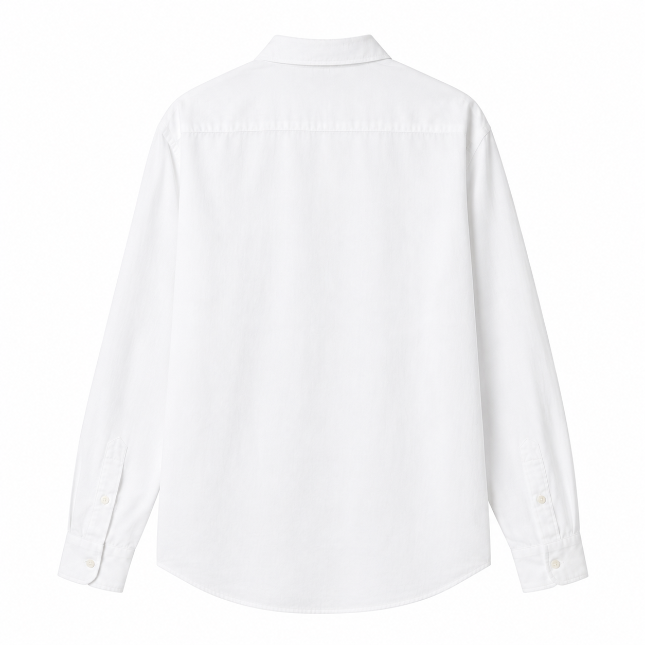Men’s Relaxed Fit Cotton White Shirt